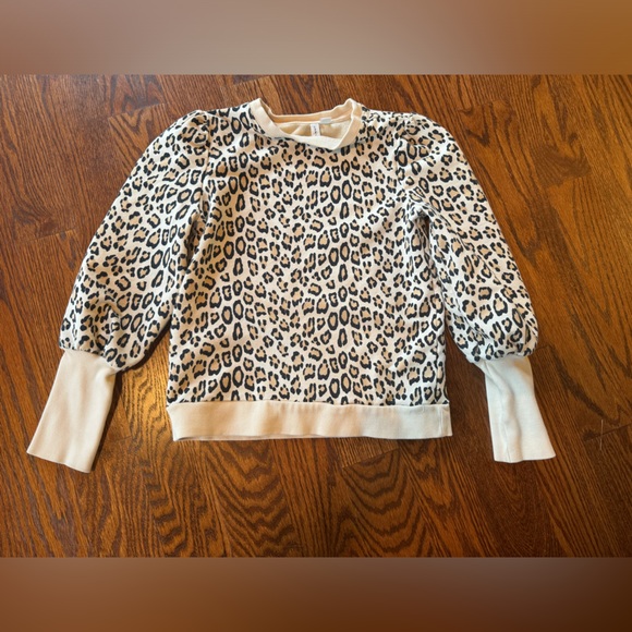 Janie and Jack Other - Janie and Jack girls Leopard Print Sweater size 12